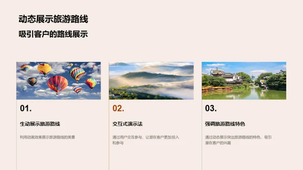 旅游盛宴的PPT魔法