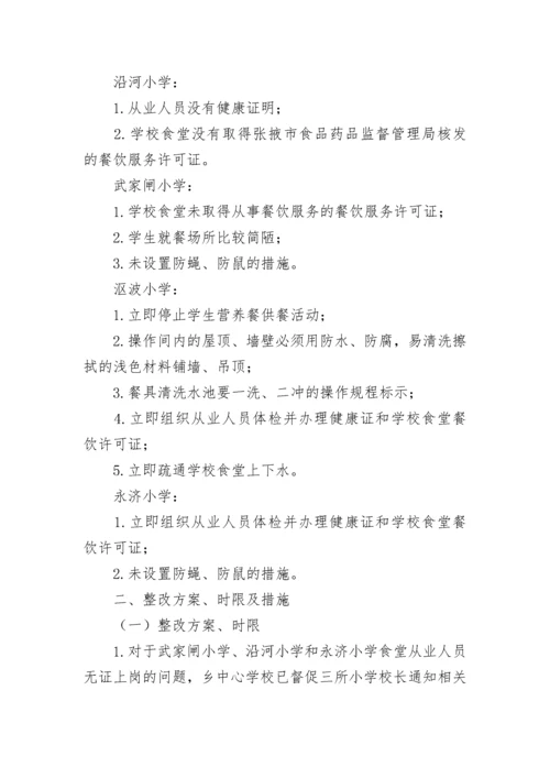 学校食堂整改情况报告.docx