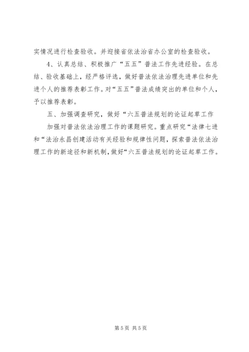 全县普法依法治理工作要点 (2).docx