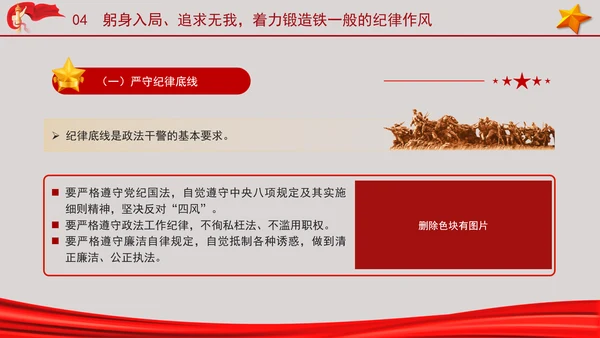 政法系统党课：筑牢政治忠诚，锻造四个铁一般政法铁军ppt