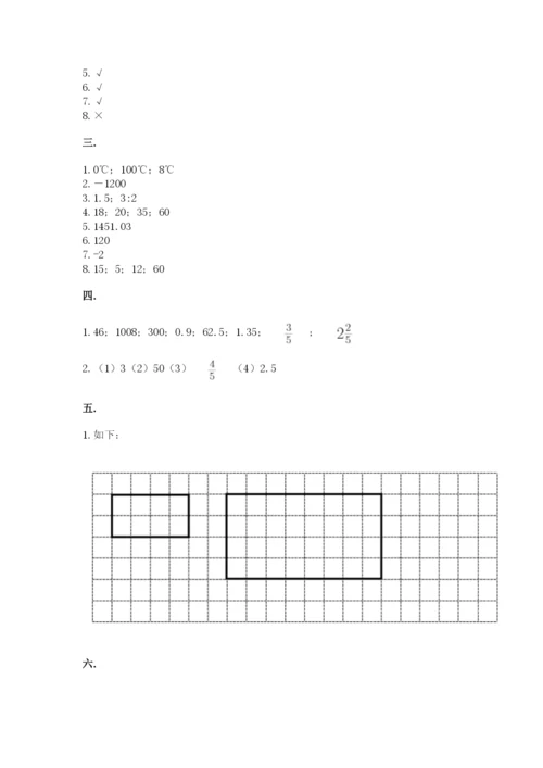 贵州省【小升初】2023年小升初数学试卷（原创题）.docx