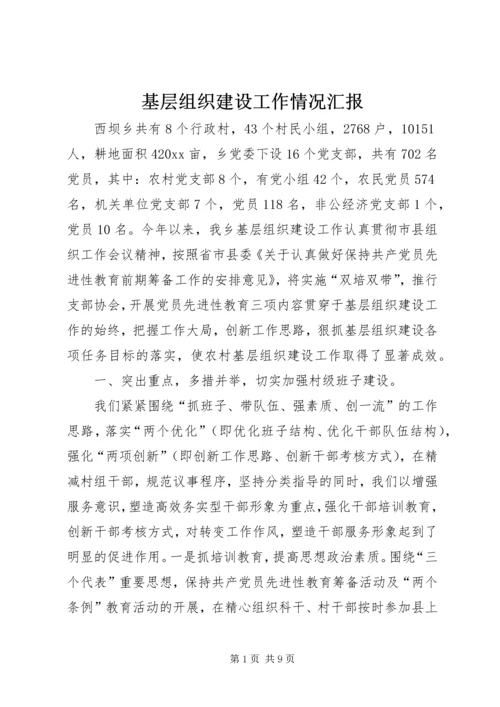 基层组织建设工作情况汇报 (10).docx