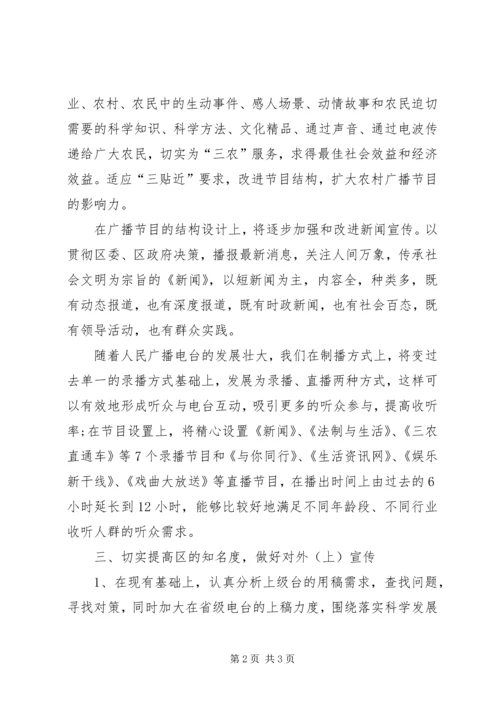 广播电台工作具体安排.docx