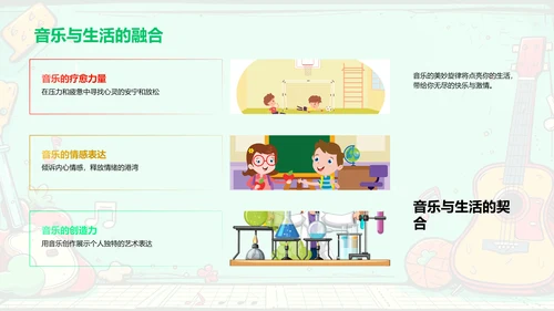 音乐启蒙教学PPT模板