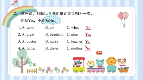 Unit 1This is my new friend Lesson 5-Lesson 6 课件(共