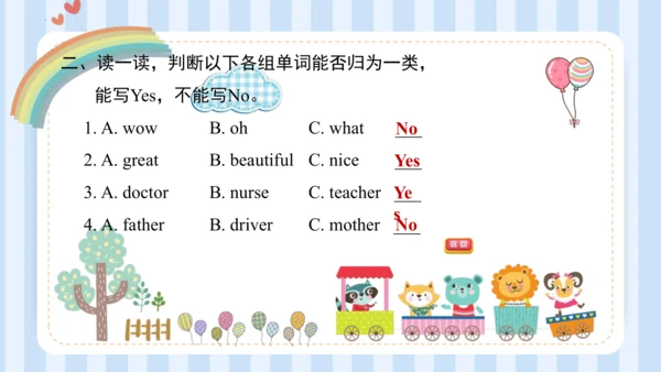 Unit 1This is my new friend Lesson 5-Lesson 6 课件(共