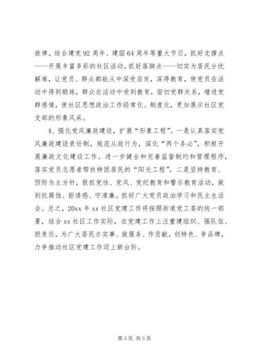 社区党支部年度工作计划 (4).docx