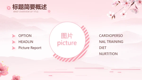 粉色唯美相约春天春季旅游相册PPT