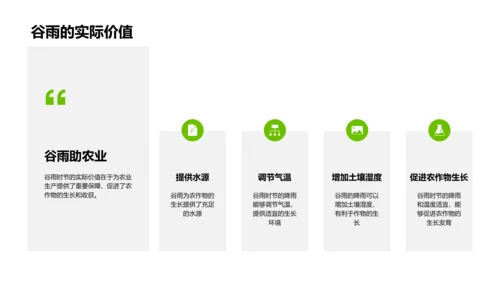 谷雨节气教学PPT模板