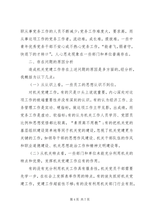 市机关党建工作情况调研报告.docx