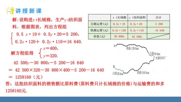 10.3 实际问题与二元一次方程组 第3课时 课件（共17张PPT）