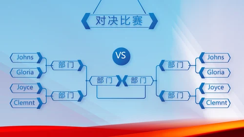 蓝色签约仪式启动大会战略合作策划PPT模板