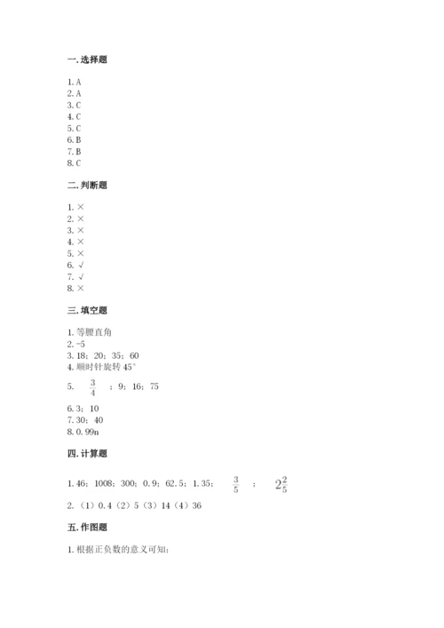 人教版六年级下册数学期末测试卷附答案【达标题】.docx