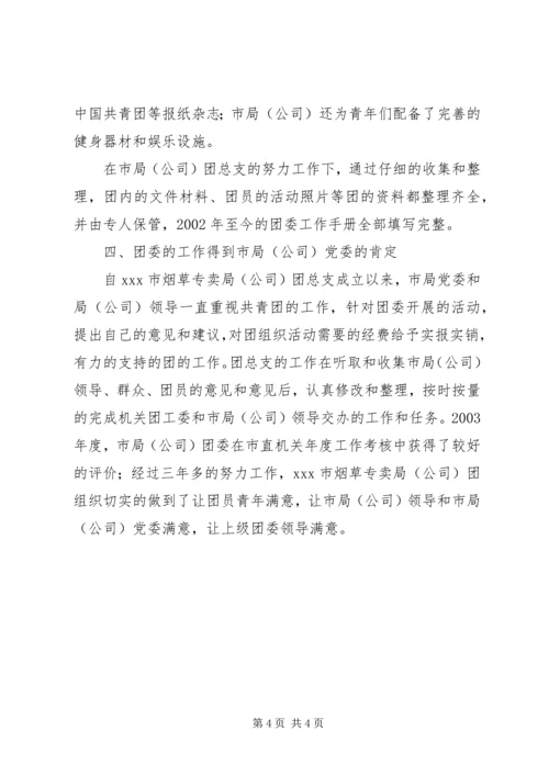 公司申报五四红旗团组织材料 (5).docx