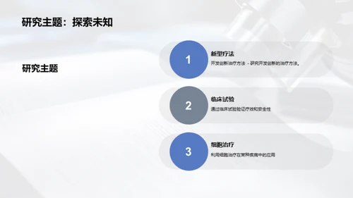 医学研究成果发布会