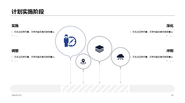 蓝色商务企业销售人员工作计划工作总结汇报PPT模板
