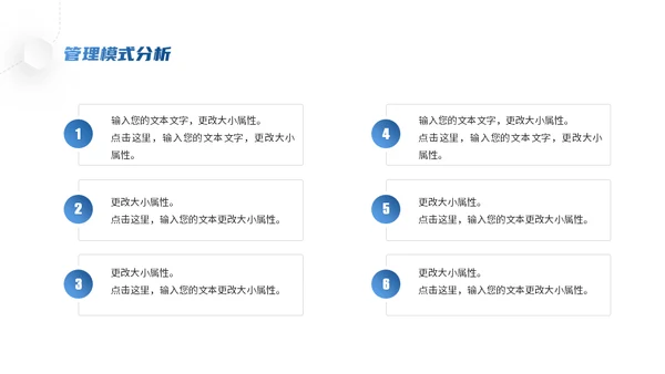公司管理企业商业模式微立体风格通用PPT模板