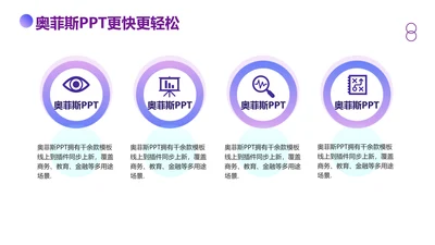 简约风并列关系4项PPT