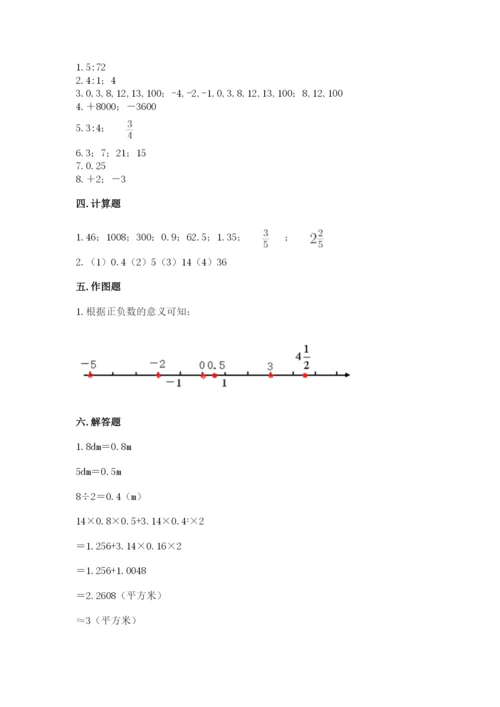 六年级下册数学期末测试卷含完整答案【网校专用】.docx