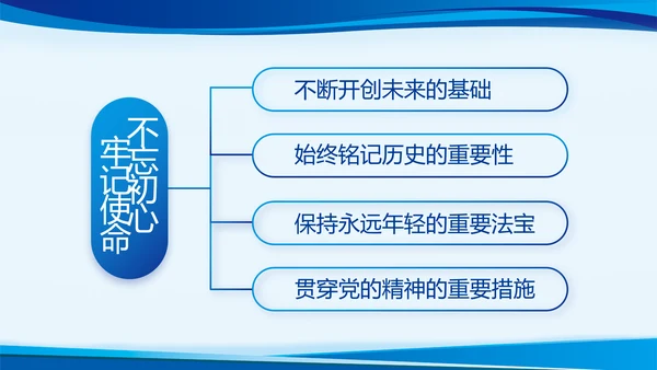 蓝色开展政法队伍教育整顿党课PPT