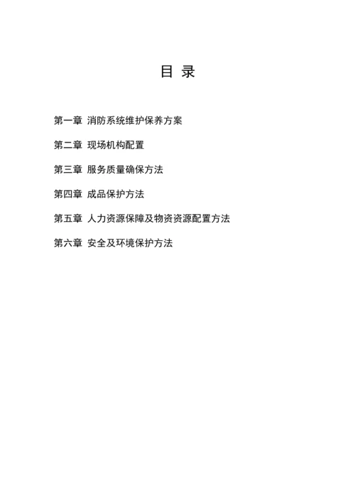 消防维保核心技术专业方案.docx