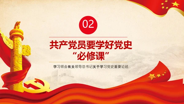 七一党史学习教育活动党课PPT建党100周年