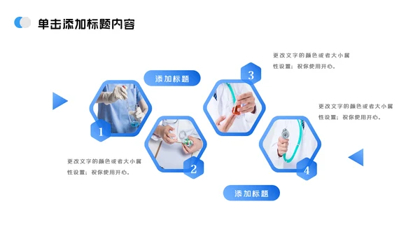 医疗医院护理宣传医学医生工作总结汇报PPT模板