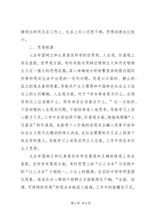 市委副书记个人党性分析材料.docx