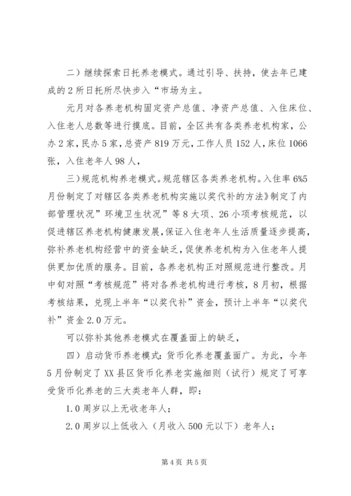 民政局上半年度小结及安排 (2).docx