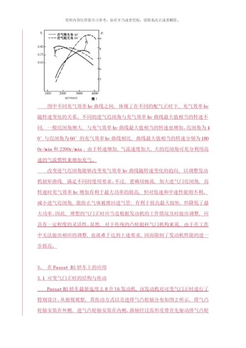 可变气门正时技术详解样本.docx