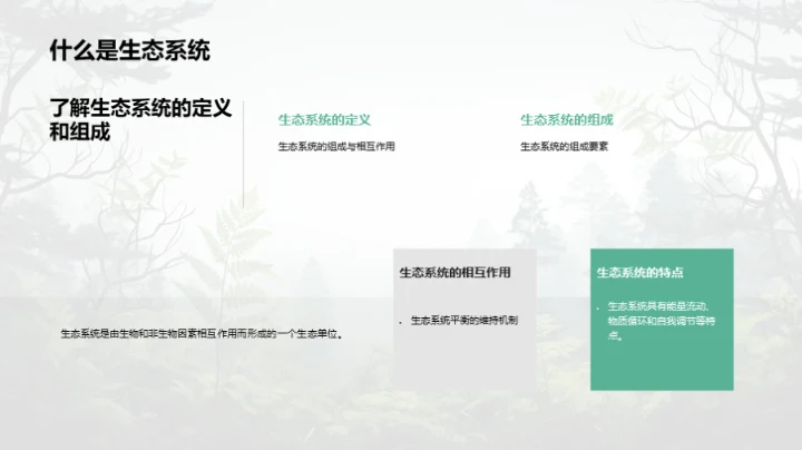 生态平衡与人类影响