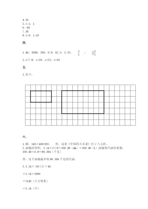 青岛版六年级数学下学期期末测试题精品（b卷）.docx