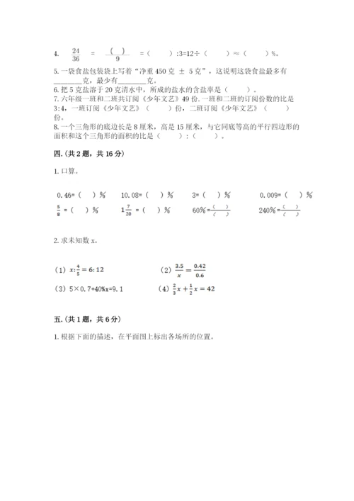 小学毕业班数学检测题附答案【精练】.docx