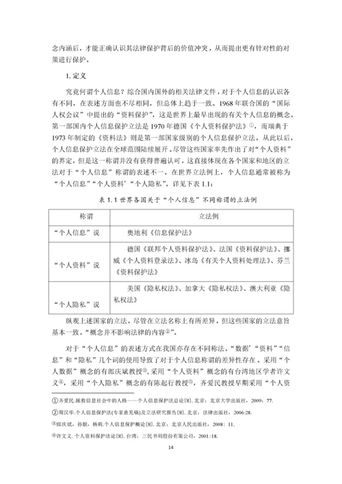 论个人信息的行政法保护.docx