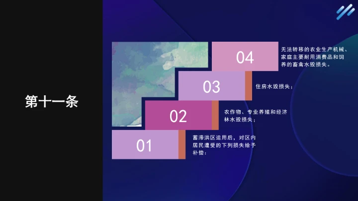 法律小课堂全文学习2025年6月公布实施的《蓄滞洪区运用补偿办法》PPT课件