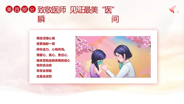中国医师节第六个医师节勇担健康使命PPT课件