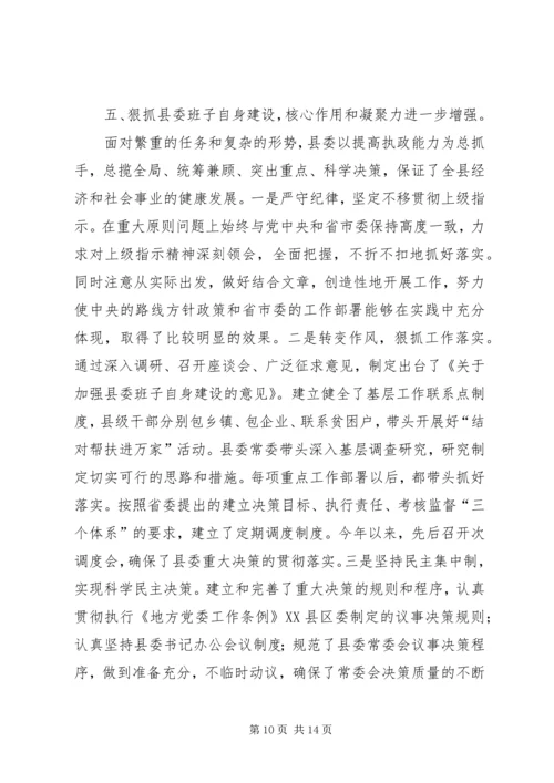 二四年度县委工作情况报告.docx