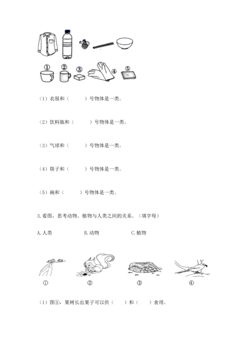 教科版二年级上册科学期末测试卷附答案【巩固】.docx