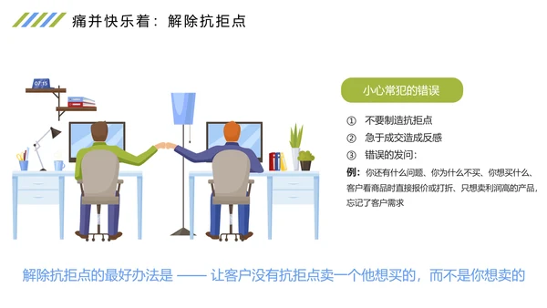 时尚扁平化商务企业培训之情感营销培训报告PPT模板