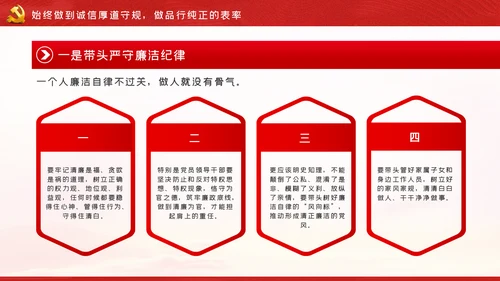 带头转变作风争做五个表率争做合格党员党课