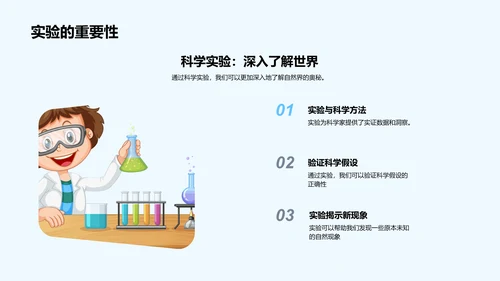 科学实践课程PPT模板