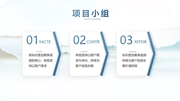 蓝色中国风春天春季旅游电子相册PPT