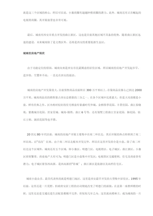 西安城南房地产业解析(DOC9)(1).docx