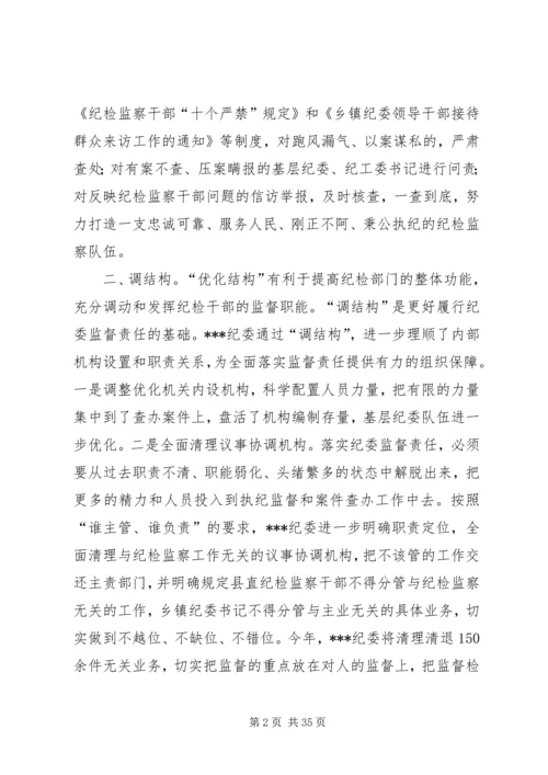 聚焦主业、认真履职,不断开创党风廉政建设工作新局面.docx