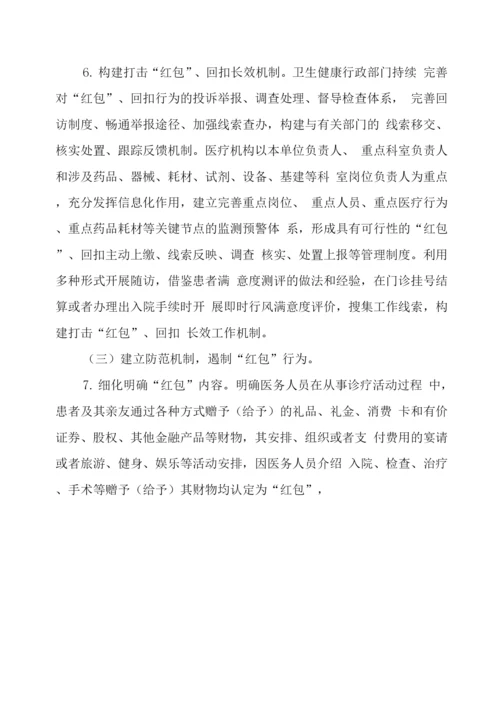 医疗机构工作人员廉洁从业行动计划(2021-2024年)工作方案.docx