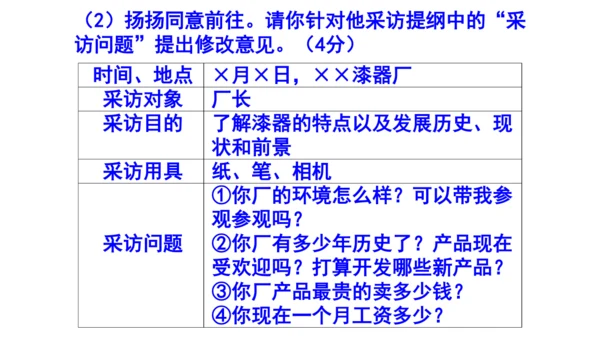 八上语文综合性学习《身边的文化遗产》梯度训练4 课件