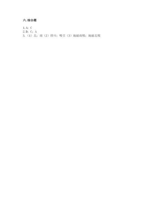 教科版小学科学二年级下册 期末测试卷（综合卷）.docx