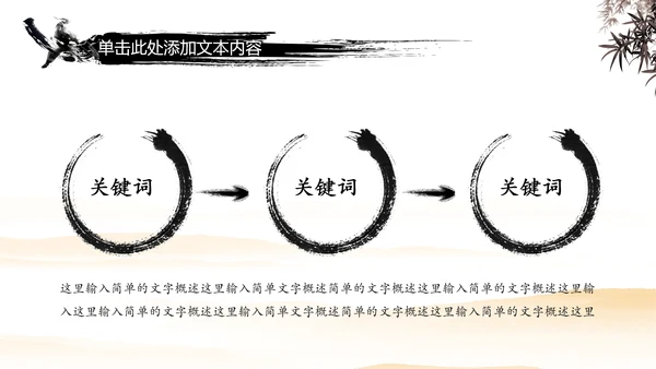 中国风武侠笑傲江湖古代战争亮剑水墨培训宣讲PPT