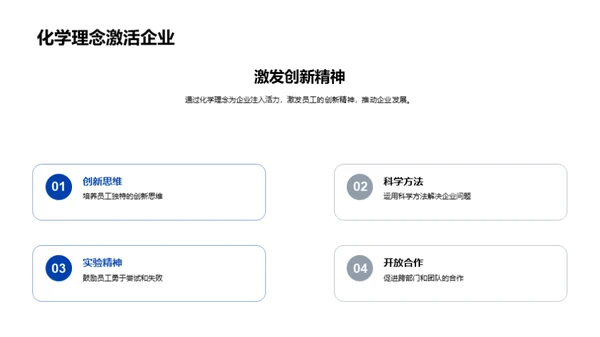 化学智慧：塑造企业文化
