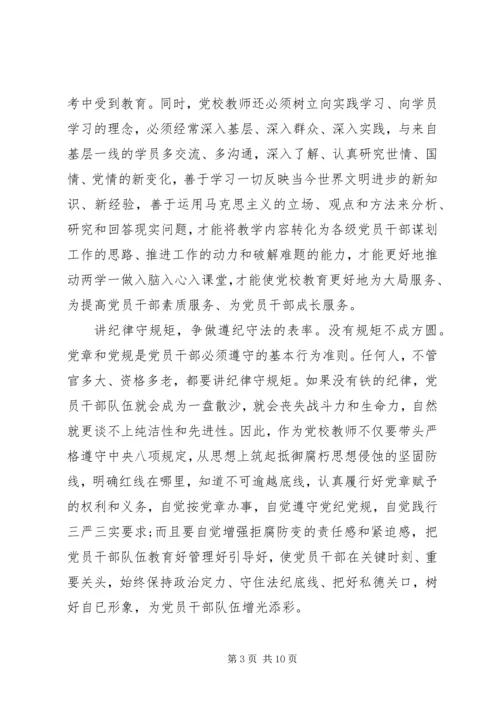 党校理论学习党性分析范文.docx